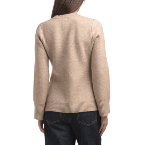 RACHEL ZOE Oat Peplum Cardigan - Picture 2 of 2